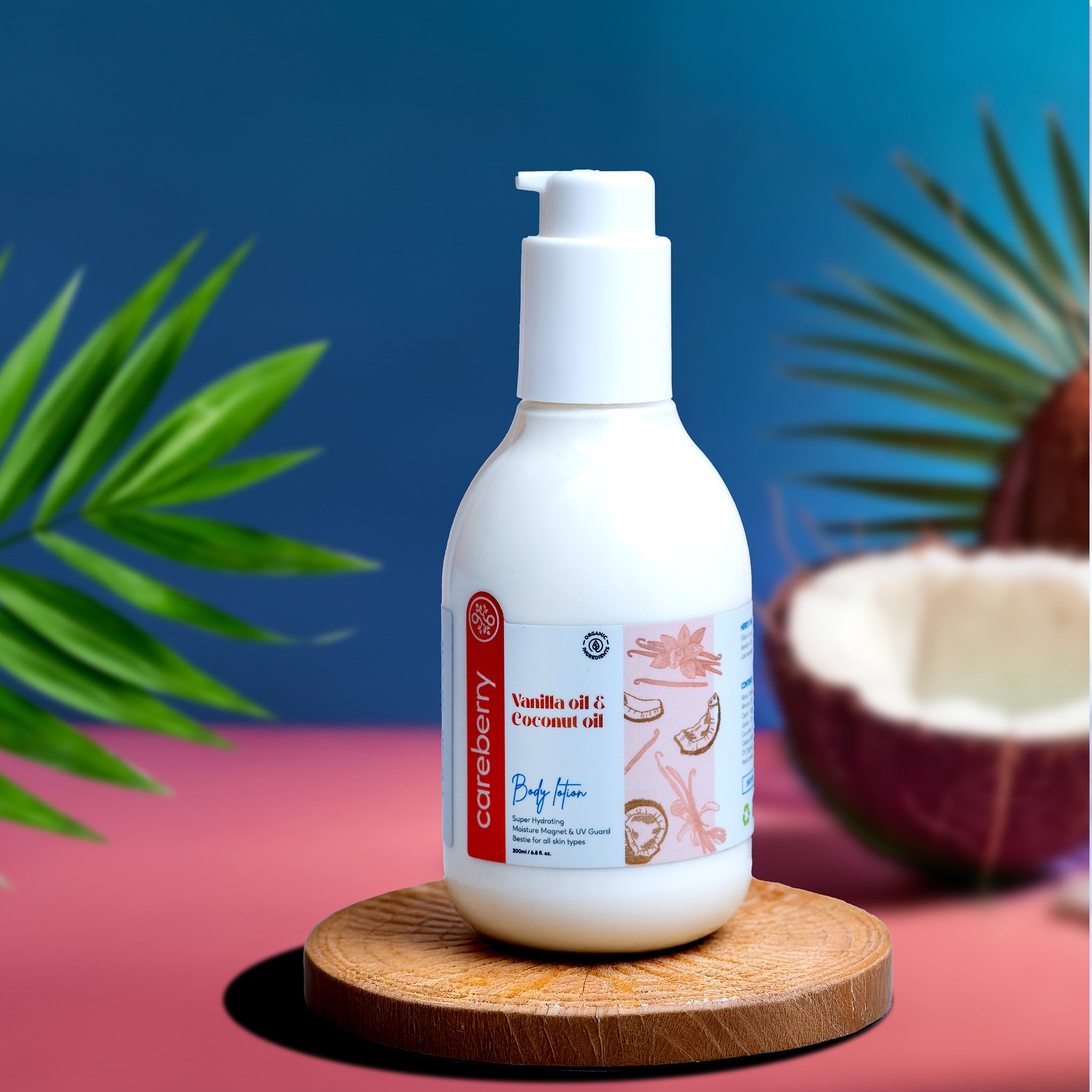 Lotion corporelle super hydratante à la vanille et à la noix de coco - 200 ml