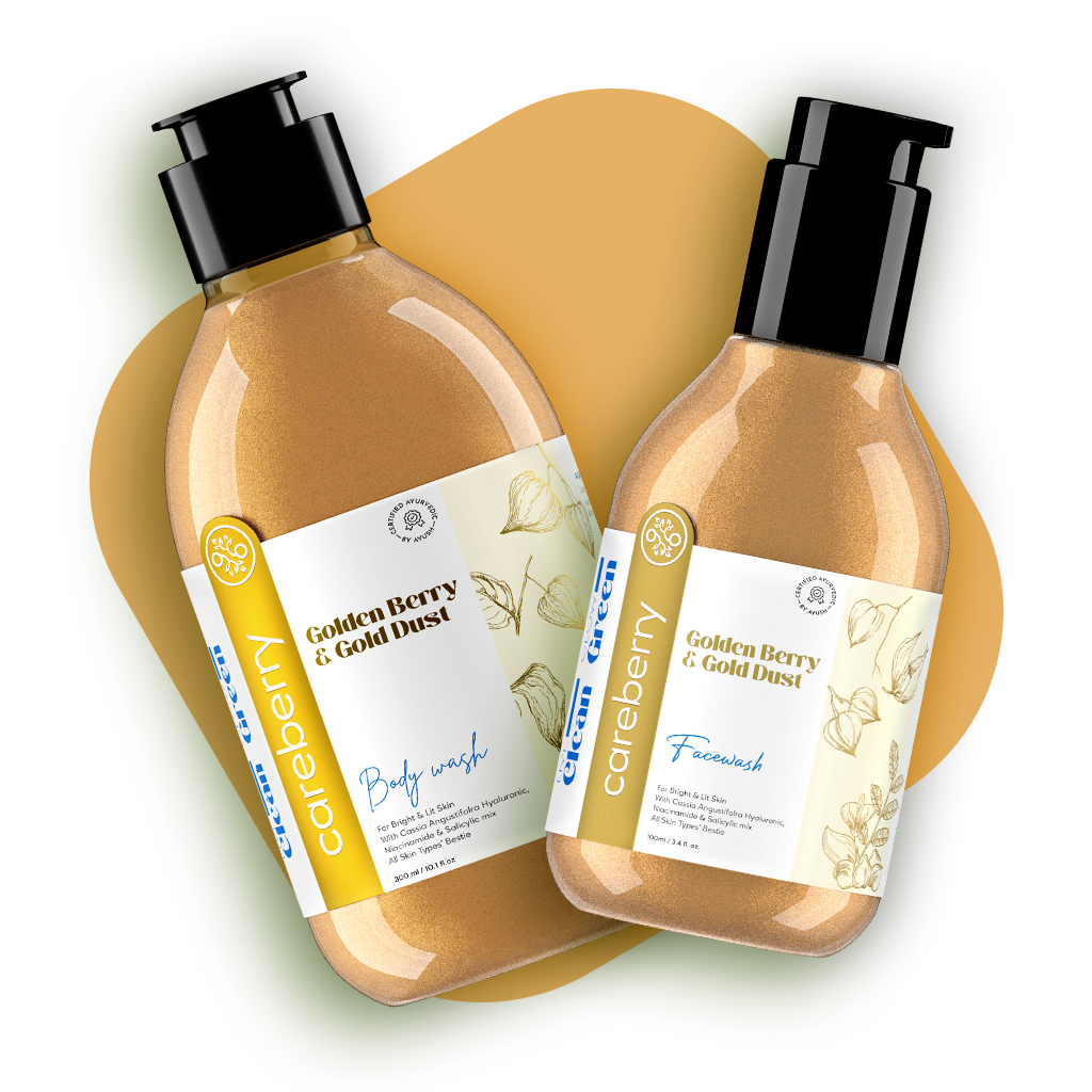 Golden Berry Body wash and Face wash combo