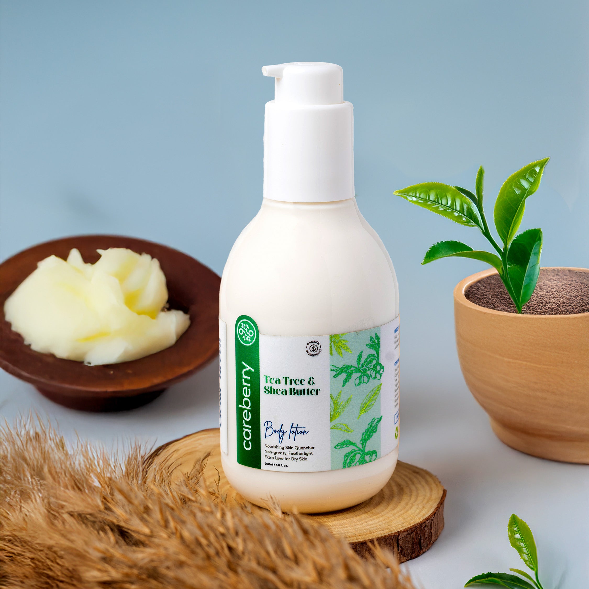 Tea Tree Body Care Combo – 200ml Lotion & 300ml Shower Gel